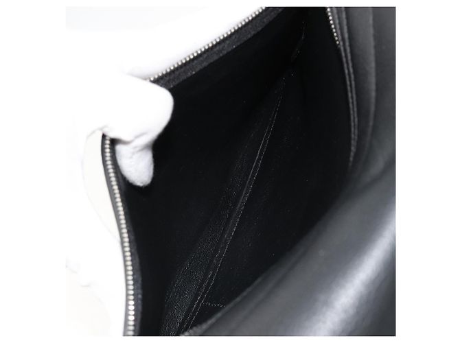 Céline CELINE Trapeze Hand Bag Leather Suede Black Silver - vista 26