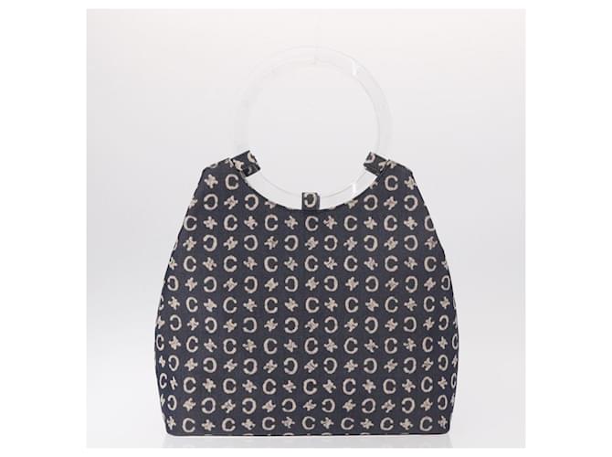 Céline CELINE C Macadam Canvas Hand Bag Navy - vista 2