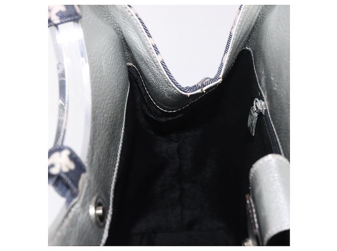 Céline CELINE C Macadam Canvas Hand Bag Navy - vista 20