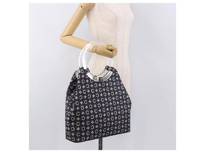 Céline CELINE C Macadam Canvas Hand Bag Navy - vista 23