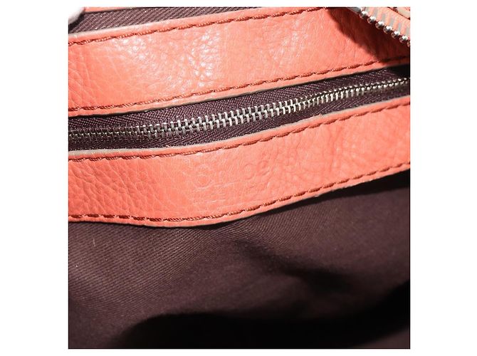 Chloé Chloe Paddington Hand Bag Leather Pink Gold Silver - vista 21
