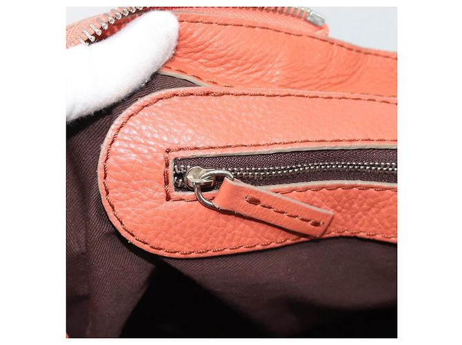 Chloé Chloe Paddington Hand Bag Leather Pink Gold Silver - vista 24