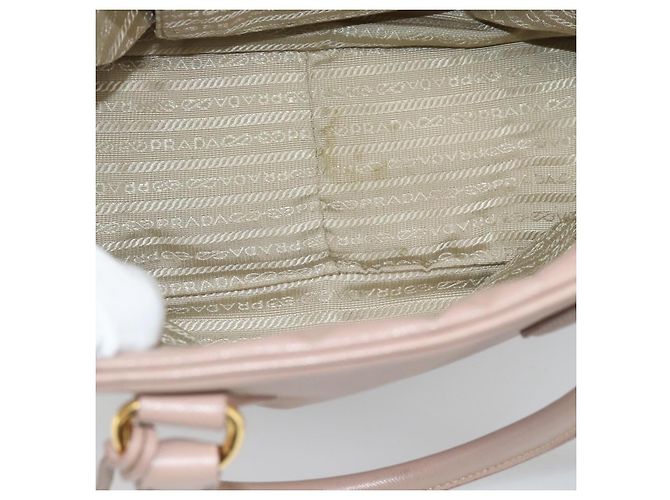 PRADA Hand Bag Saffiano leather 2way Pink Gold - vista 11