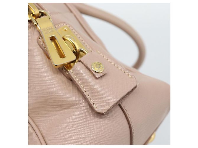 PRADA Hand Bag Saffiano leather 2way Pink Gold - vista 19