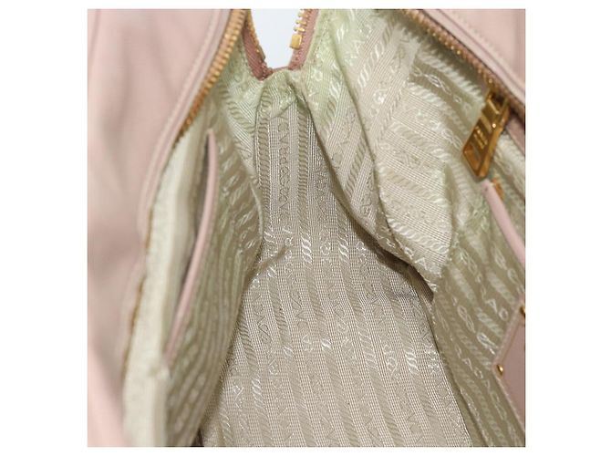 PRADA Hand Bag Saffiano leather 2way Pink Gold - vista 24