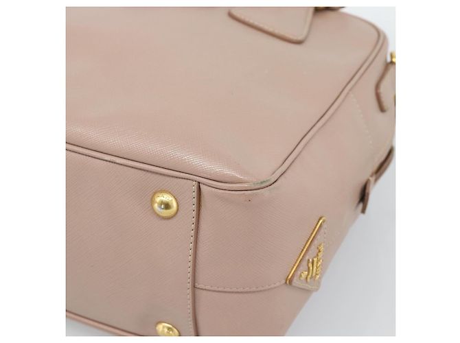 PRADA Hand Bag Saffiano leather 2way Pink Gold - vista 9