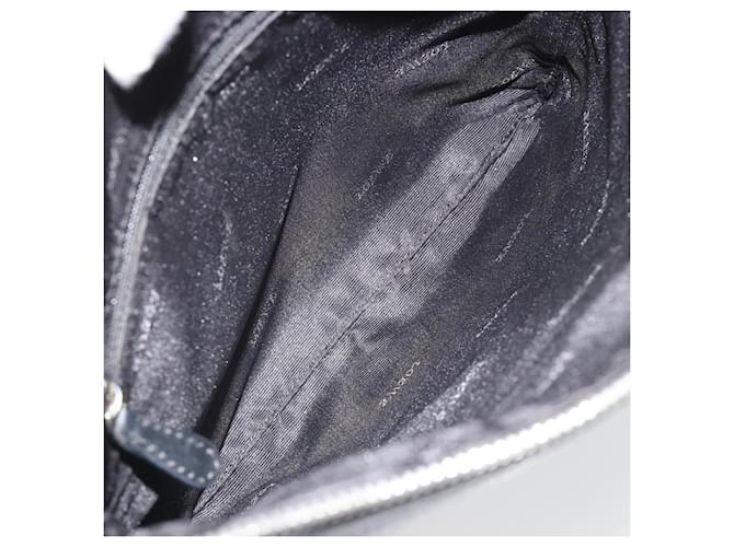 LOEWE Shoulder Bag Leather Black Silver - vista 11