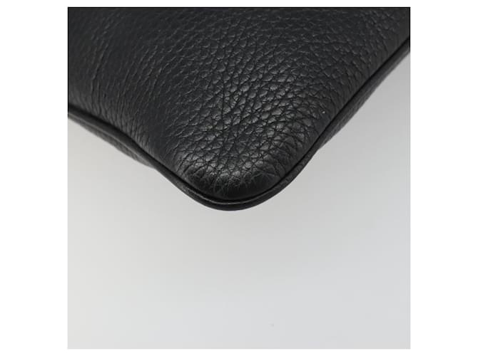 LOEWE Shoulder Bag Leather Black Silver - vista 14