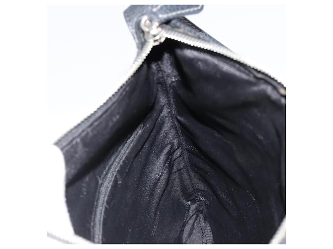 LOEWE Shoulder Bag Leather Black Silver - vista 19