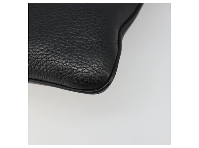 LOEWE Shoulder Bag Leather Black Silver - vista 9