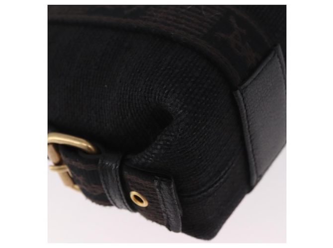 SAINT LAURENT Kahala Hand Bag Canvas Black Gold - vista 15
