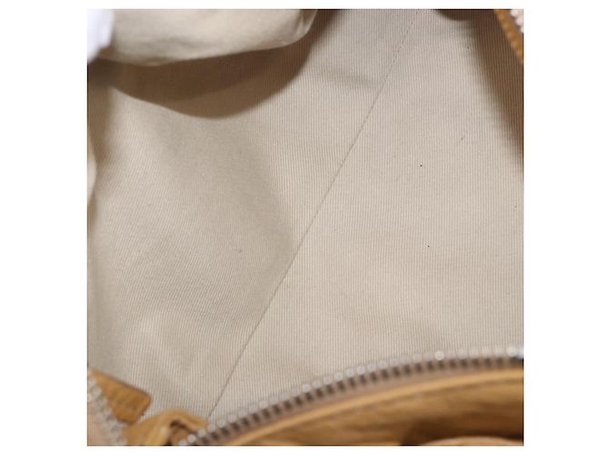 Chloé Chloe Paddington Hand Bag Leather Beige Gold Silver - vista 10