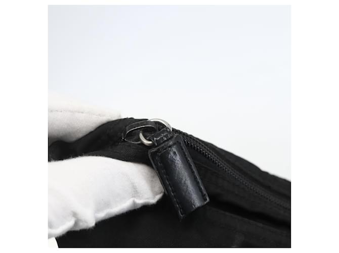 PRADA Tote Bag Nylon Black Silver - vista 10
