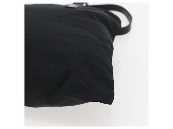PRADA Tote Bag Nylon Black Silver - vista 15