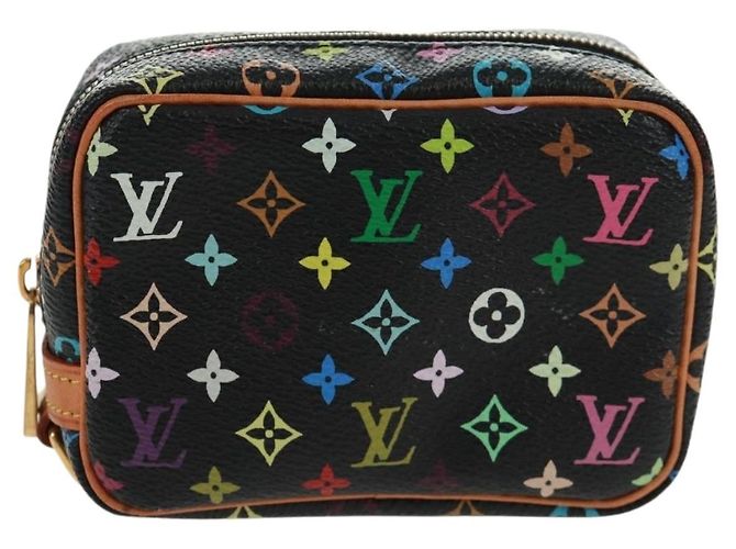 LOUIS VUITTON Monogram Multicolor Trousse Wapity Pouch Black M58034 - vista 2