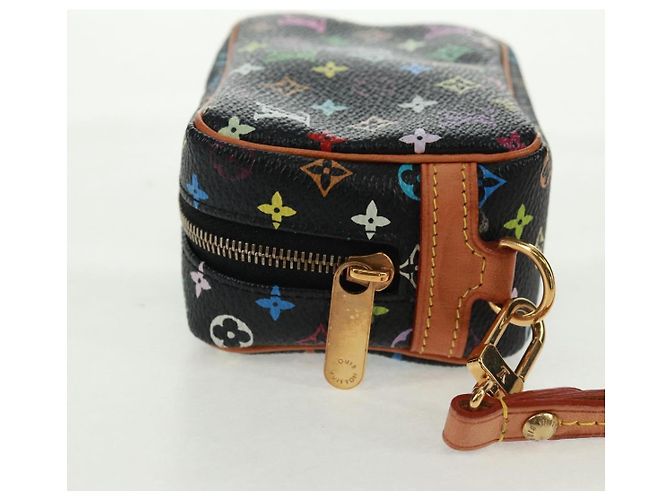 LOUIS VUITTON Monogram Multicolor Trousse Wapity Pouch Black M58034 - vista 5