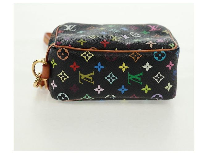 LOUIS VUITTON Monogram Multicolor Trousse Wapity Pouch Black M58034 - vista 7