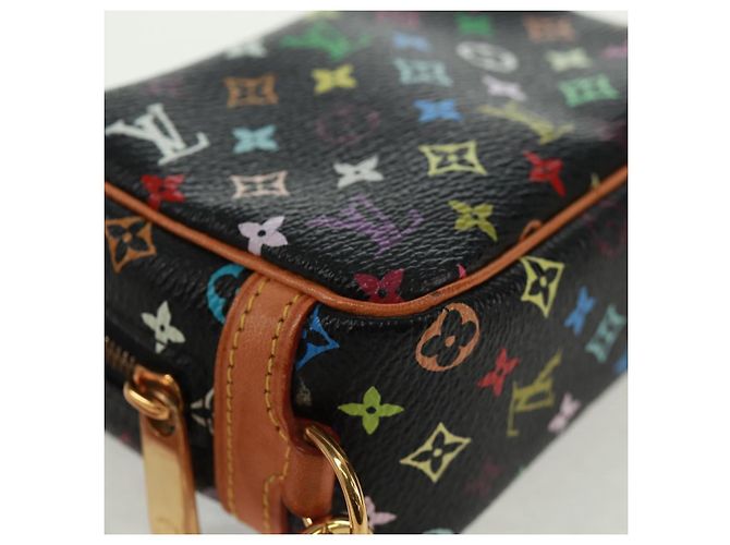 LOUIS VUITTON Monogram Multicolor Trousse Wapity Pouch Black M58034 - vista 8