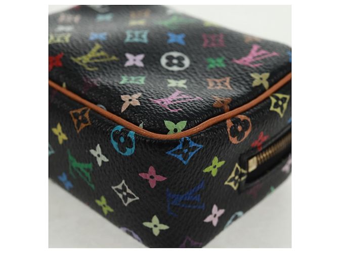 LOUIS VUITTON Monogram Multicolor Trousse Wapity Pouch Black M58034 - vista 9