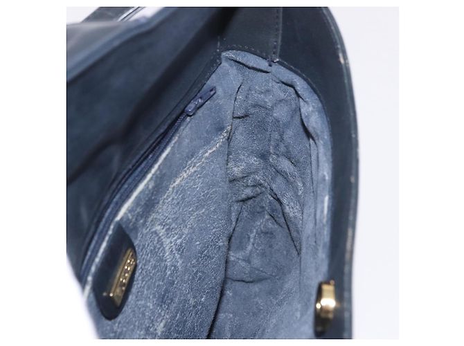 GUCCI Micro GG Supreme Shoulder Bag PVC Navy Gold 001 109 0579 - vista 19