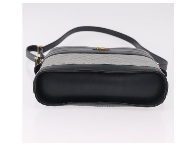GUCCI Micro GG Supreme Shoulder Bag PVC Navy Gold 001 109 0579 - vista 5