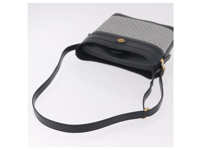 GUCCI Micro GG Supreme Shoulder Bag PVC Navy Gold 001 109 0579 - vista 7