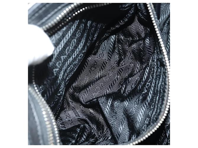 PRADA Shoulder Bag Nylon Black Silver - vista 27
