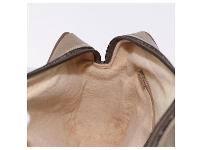 GUCCI GG Supreme Web Sherry Line Bag PVC Beige Gold 56 02 005 - vista 22