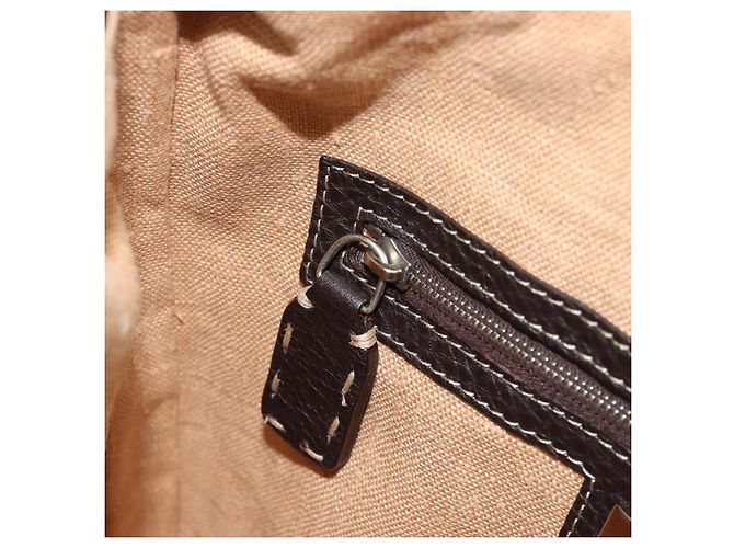 FENDI Zucca Canvas Celeria Shoulder Bag Black Brown - vista 21