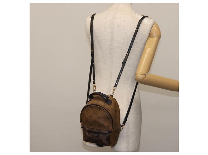 LOUIS VUITTON Monogram Reverse Palm Springs MINI Backpack M44872 LV - vista 29