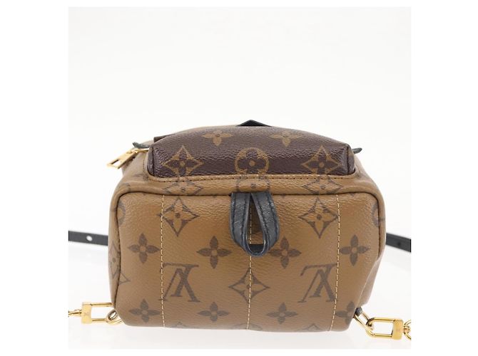 LOUIS VUITTON Monogram Reverse Palm Springs MINI Backpack M44872 LV - vista 5