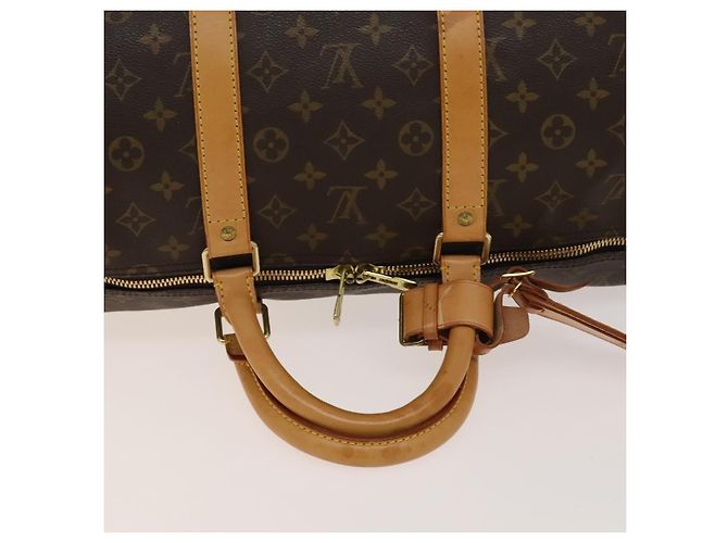LOUIS VUITTON Monogram Keepall 55 Boston Bag M41424 LV - vista 7