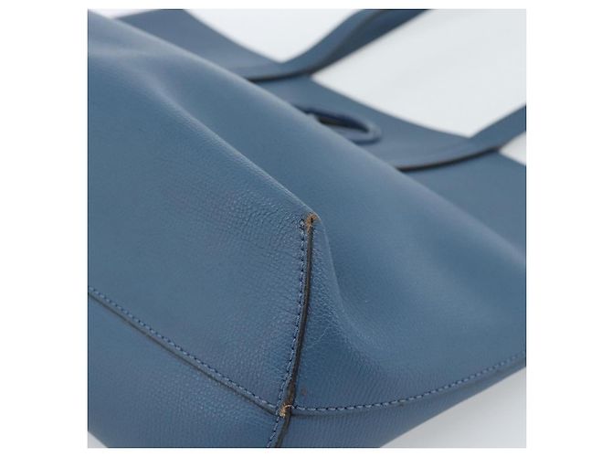 FENDI Tote Bag Leather Blue Silver - vista 15