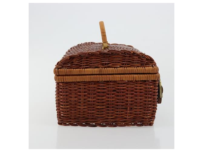 GIVENCHY Hand Bag Rattan Brown - vista 4