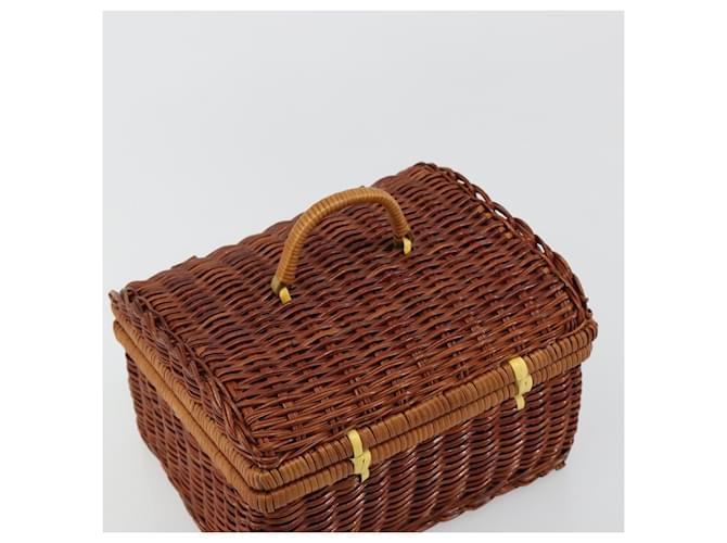 GIVENCHY Hand Bag Rattan Brown - vista 6