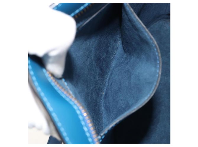 LOUIS VUITTON Epi Saint Jacques Shopping Shoulder Bag Blue M52275 - vista 21