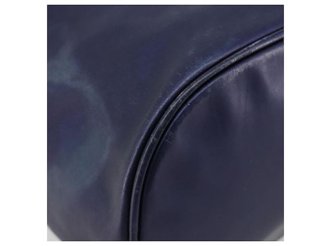 LOEWE Chain Hand Bag Leather Purple Gold - vista 15