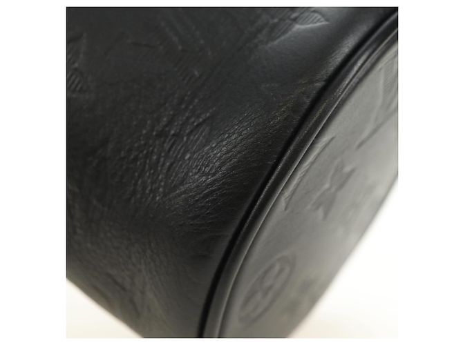 LOUIS VUITTON Monogram Shadow Chalk Nanobag Bag Black M44628 LV - vista 15