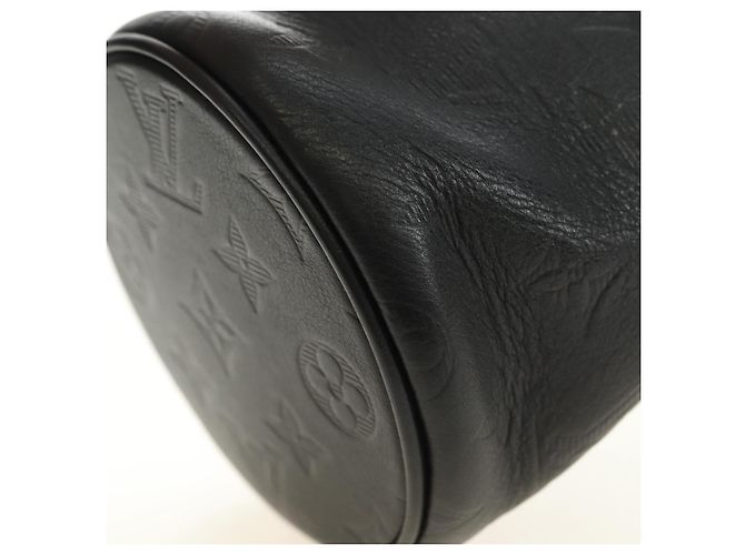 LOUIS VUITTON Monogram Shadow Chalk Nanobag Bag Black M44628 LV - vista 16