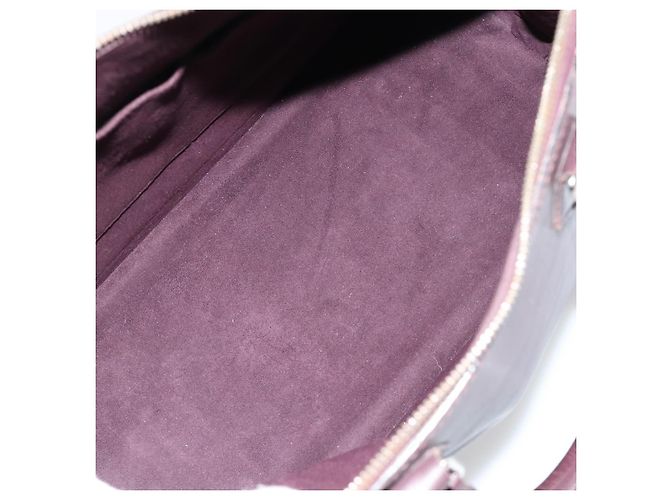 LOUIS VUITTON Epi Alma Hand Bag Purple Cassis M5280K LV - vista 11