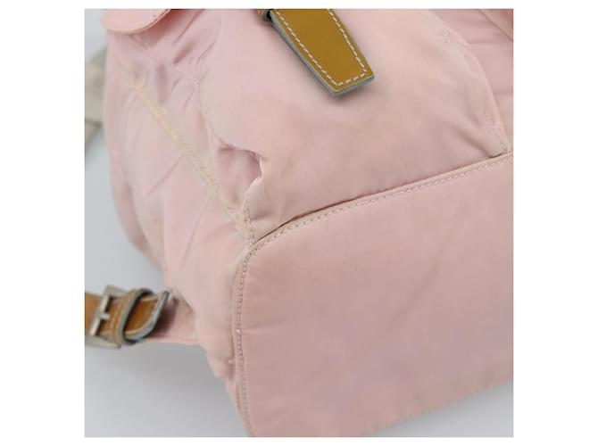 PRADA Backpack Nylon Pink Silver - vista 16