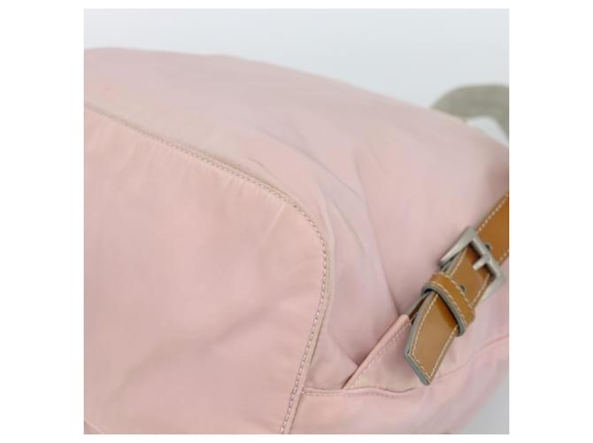 PRADA Backpack Nylon Pink Silver - vista 17