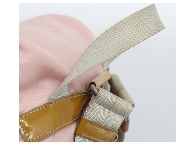 PRADA Backpack Nylon Pink Silver - vista 7