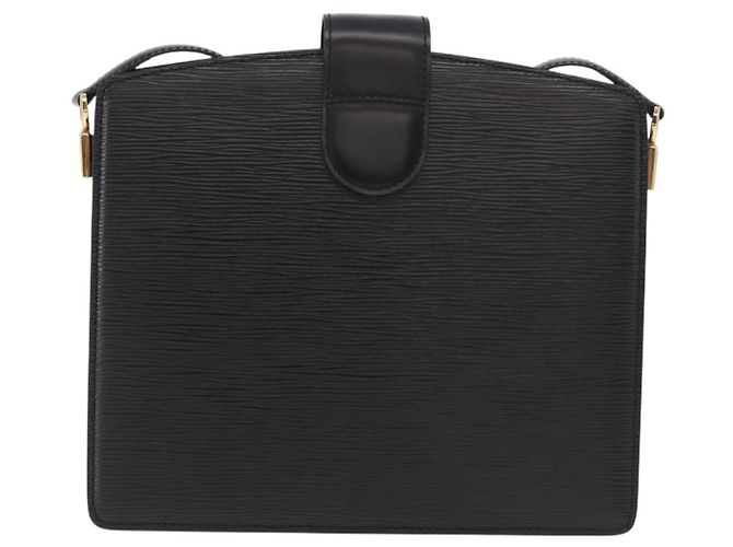 LOUIS VUITTON Epi Capuchin Shoulder Bag Black M52342 LV - vista 2