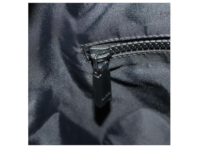 GUCCI GG Supreme Boston Bag PVC Black Silver - vista 20