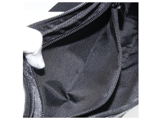 GUCCI GG Canvas Shoulder Bag Black Silver 019 0433 3444 - vista 23