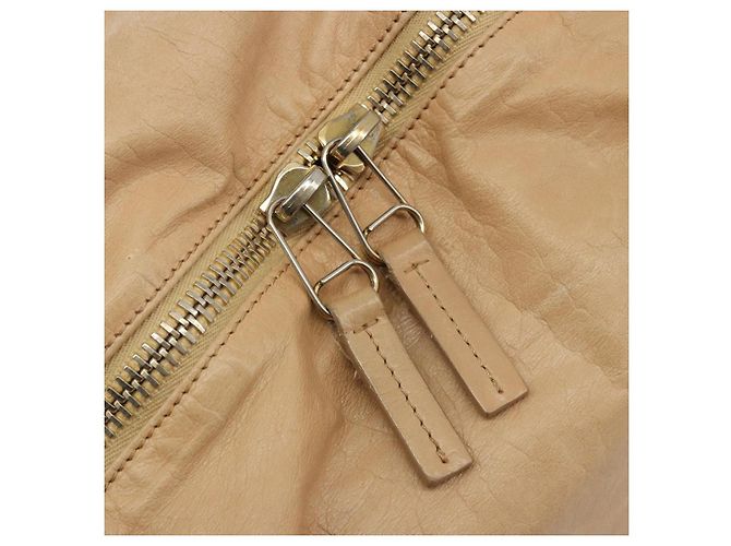 Céline CELINE Hand Bag Leather Beige Gold - vista 15