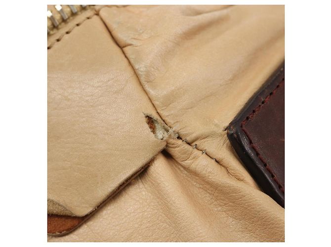 Céline CELINE Hand Bag Leather Beige Gold - vista 17