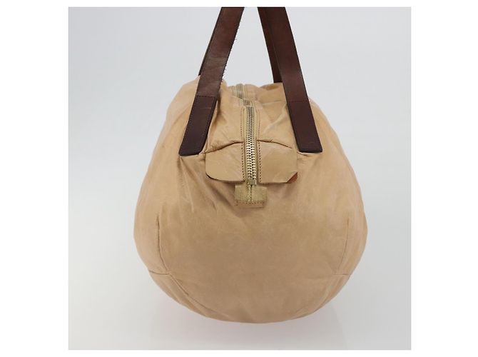 Céline CELINE Hand Bag Leather Beige Gold - vista 6