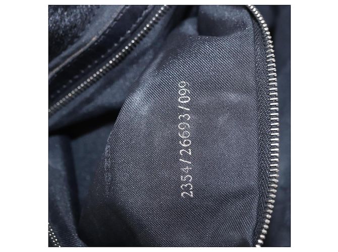 FENDI Hand Bag Harako Leather Black Silver - vista 11